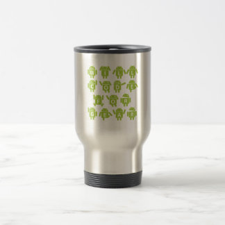 Will Code For Gear (Bugdroid Software Developer) Travel Mug
