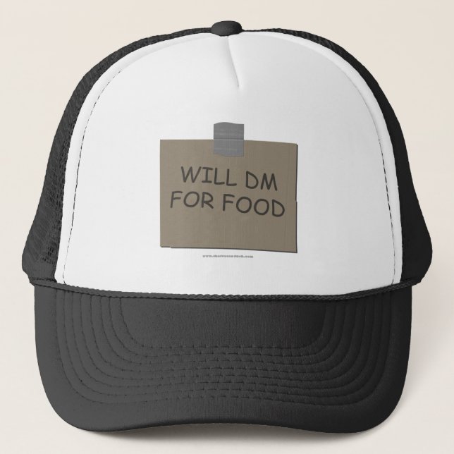 Will DM For Food Trucker Hat (Front)