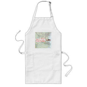 Will Fly for Food Apron
