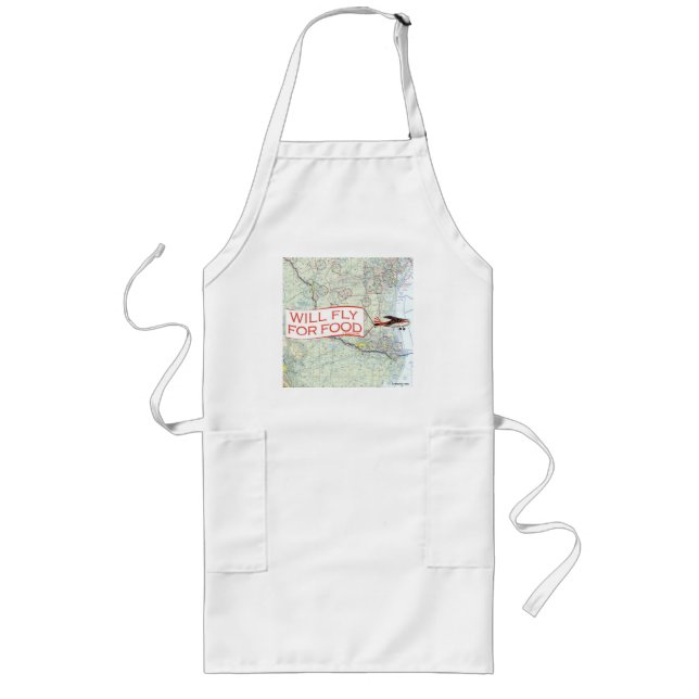 Will Fly for Food Apron (Front)