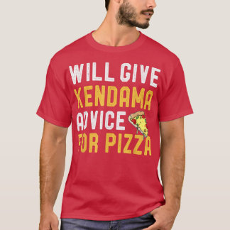 Will Give Kendama Advice For Pizza Funny Children  T-Shirt