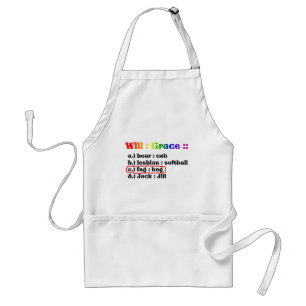 Will : Grace :: Standard Apron