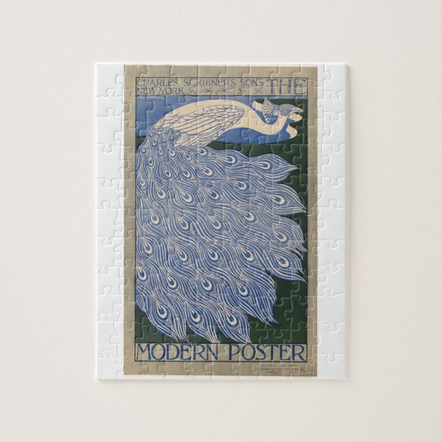 Will H. Bradley , The modern poster  Jigsaw Puzzle (Vertical)