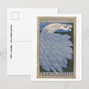 Will H. Bradley , The modern poster Postcard