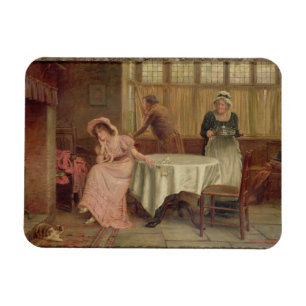 'Will He Come?' (oil on canvas) Magnet