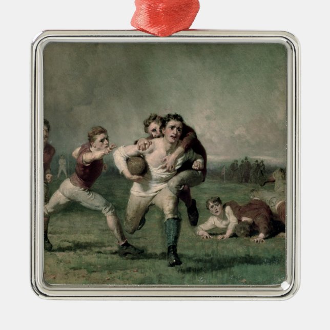 Will he do it? metal tree decoration (Front)