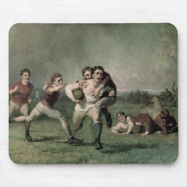 Will he do it? mouse mat (Front)