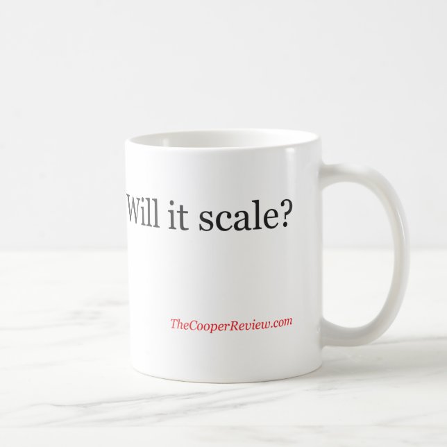 Will it Scale? Mug (Right)