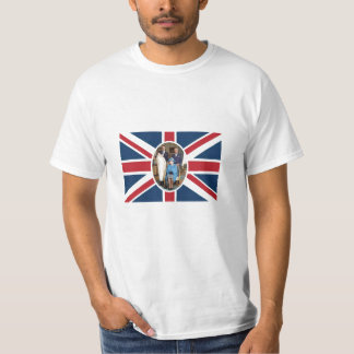 Will, Kate, Prince George - British Flag T-Shirt