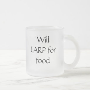 Will LARP for food mug