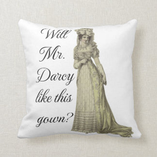 Will Mr. Darcy... Cushion
