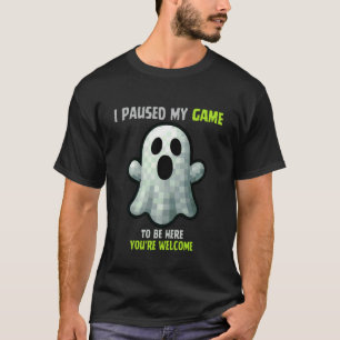 Will Paused Game for Candy Gamer Video Gaming Teen T-Shirt
