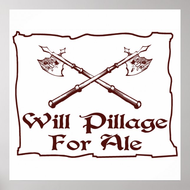 Will Pillage Poster (Front)