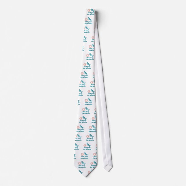 Will Play Mellophone for Doughnuts Tie (Front)