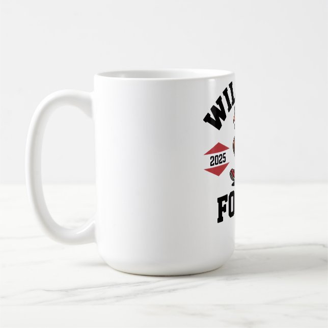 Will Run For Pie FunnyThanksgiving Coffee Mug 2025 (Left)