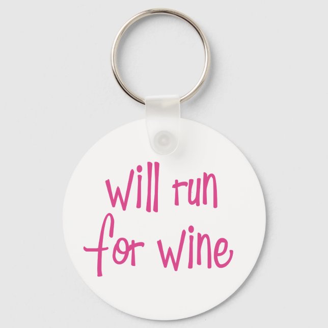 Will run for wine key ring (Front)