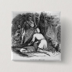 Will Scarlet Kills a Buck 15 Cm Square Badge