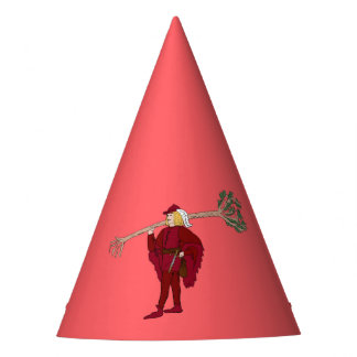 Will Scarlet Party Hat
