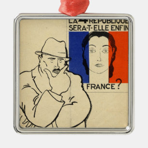 Will the 4th Republic still be France? Metal Tree Decoration