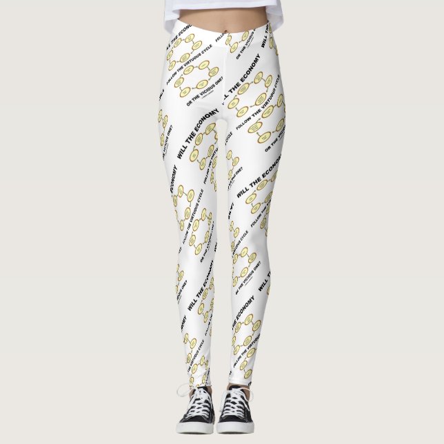 Will The Economy Follow The Virtuous Cycle Vicious Leggings (Front)