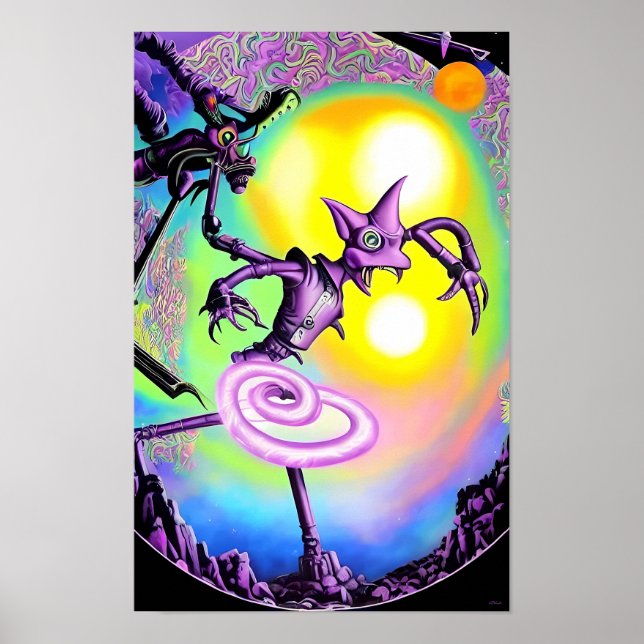 Will the Real Batman Please Step Up Ken Gauge Art Poster (Front)