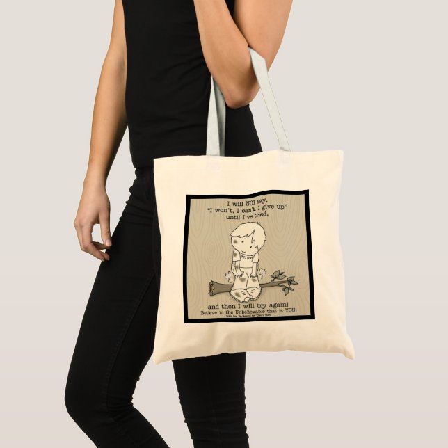 Will Try Again Tote Bag (Front (Product))