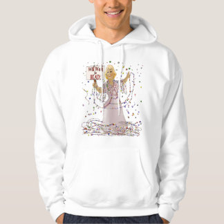 Will Work for Beads Hoodie