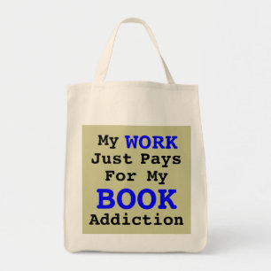Will Work For Books v.2 Tote Bag