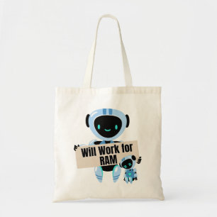Will work for RAM Tote Bag
