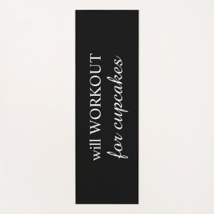 Will WORKOUT for Cupcakes Yoga Mat