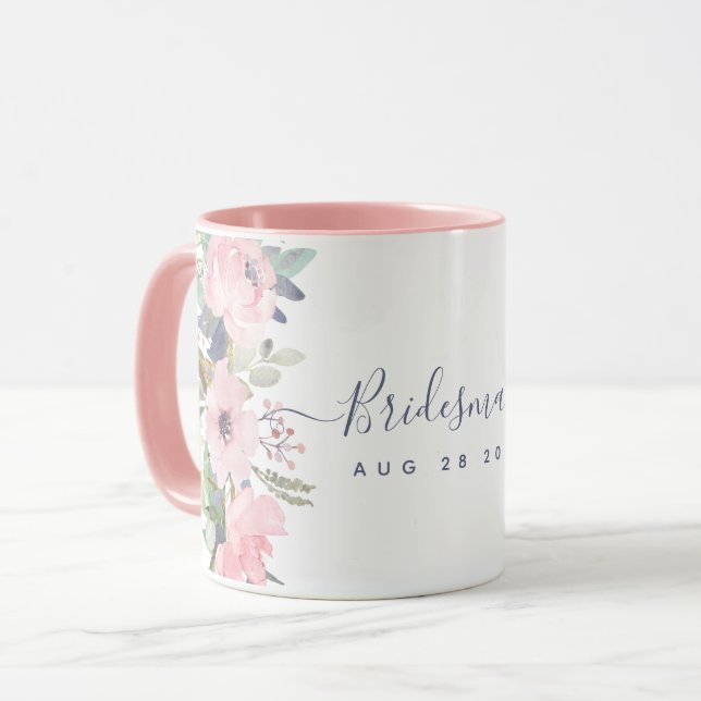 Will you be BRIDESMAID MAID HONOR FLOWERGIRL Mug (Front Left)