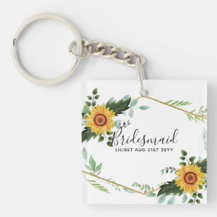 Will You Be Bridesmaid Maid Honour Thank You Mothe Key Ring