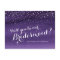 Will you be bridesmaid starry sky wedding