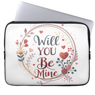 Will You Be Mine – A Timeless Promise of Love Laptop Sleeve