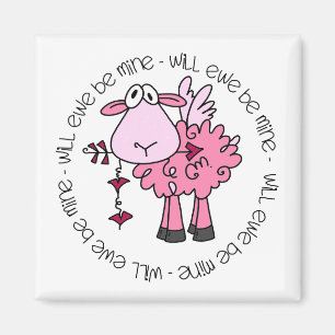 Will You Be Mine Valentine Magnet
