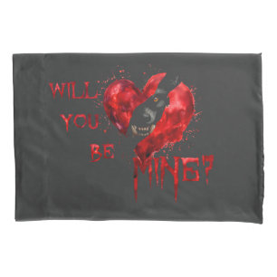 WIll You Be Mine Valentine Shirt Pillowcase