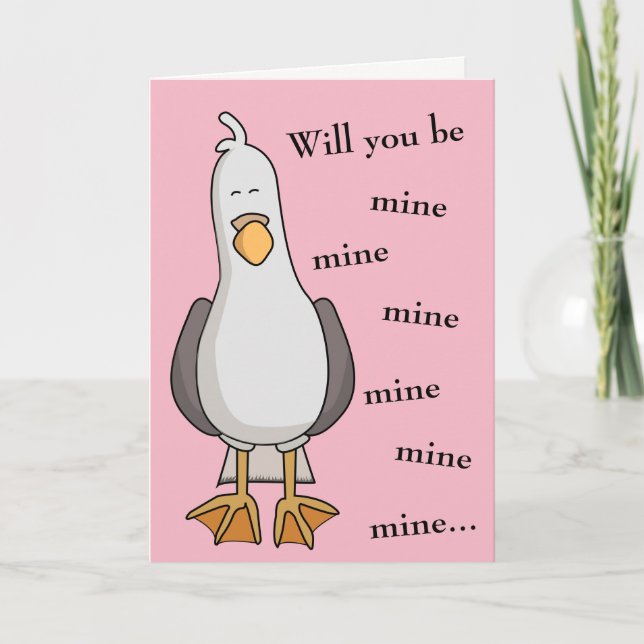 Will You Be Mine? Valentine's Card (Front)