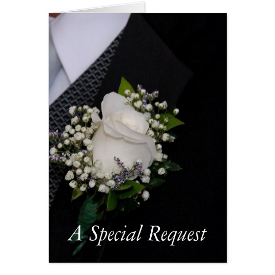 Will You Be My Best Man Card