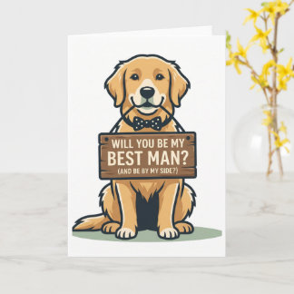 Will You Be My Best Man? Card