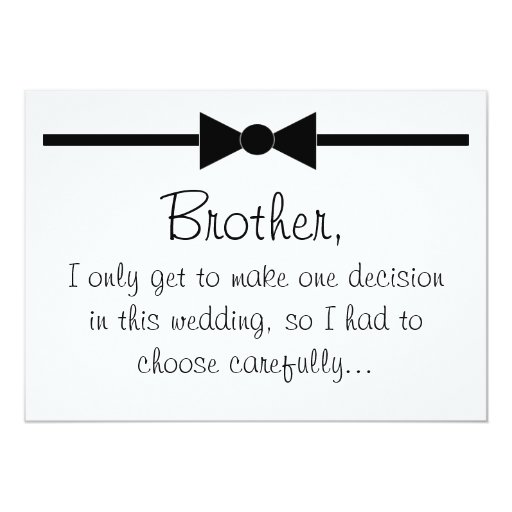 Image of Will you be my best man Invitation