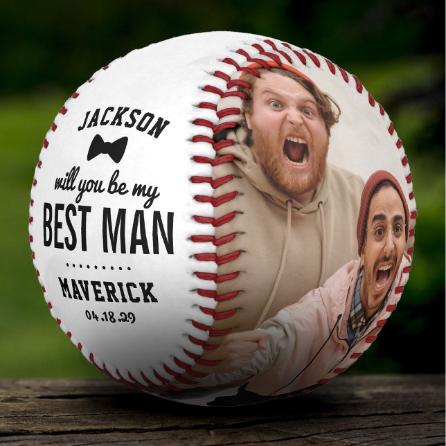 Will You Be My Best Man Photo Baseball (Creator Uploaded)