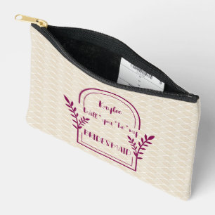 Will You Be My Brides Maid Accessory Pouch
