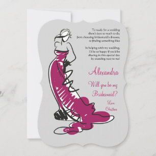 Will You Be My Bridesmaid 2 Cards