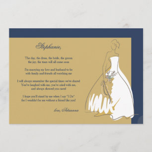 Will You Be My Bridesmaid #3 Invitation