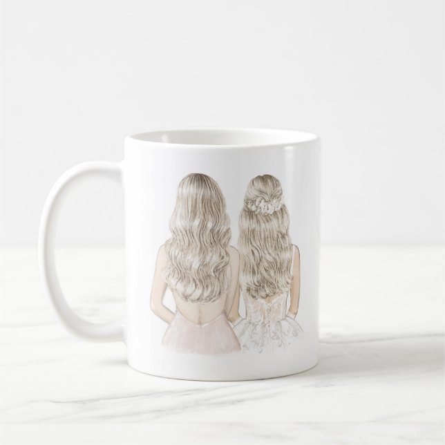 Will you be my bridesmaid best friend mug (Left)