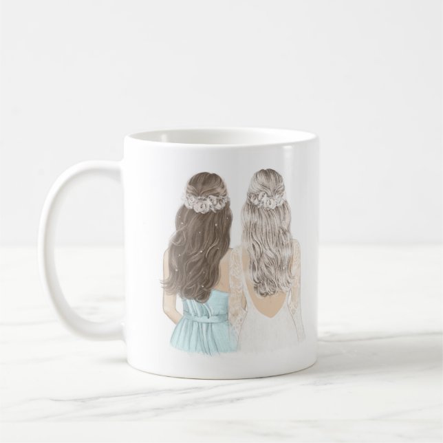 Will you be my bridesmaid best friend mug (Left)