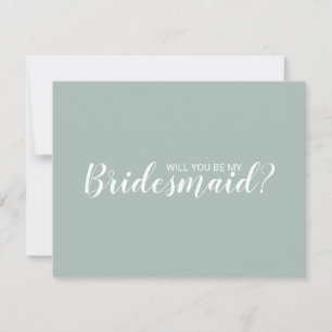 Will You Be My Bridesmaid? Bridal Party Proposal Invitation