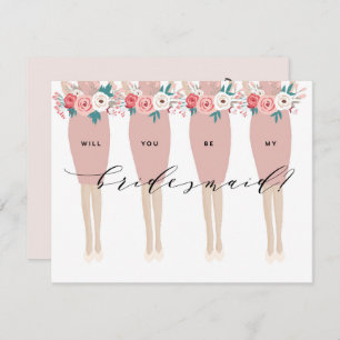 Will You Be My Bridesmaid?   Bridesmaid Card