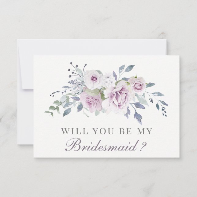 Will You Be My Bridesmaid | Bridesmaid Card (Front)