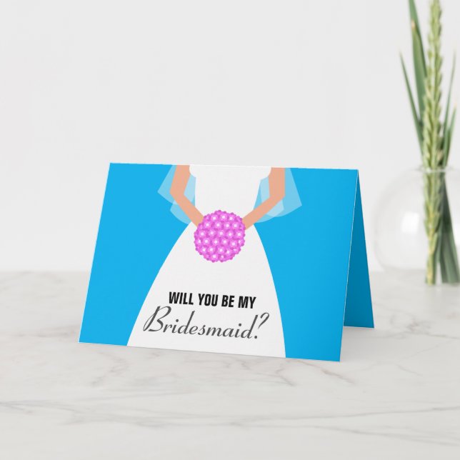 Will You Be My Bridesmaid Card (Front)